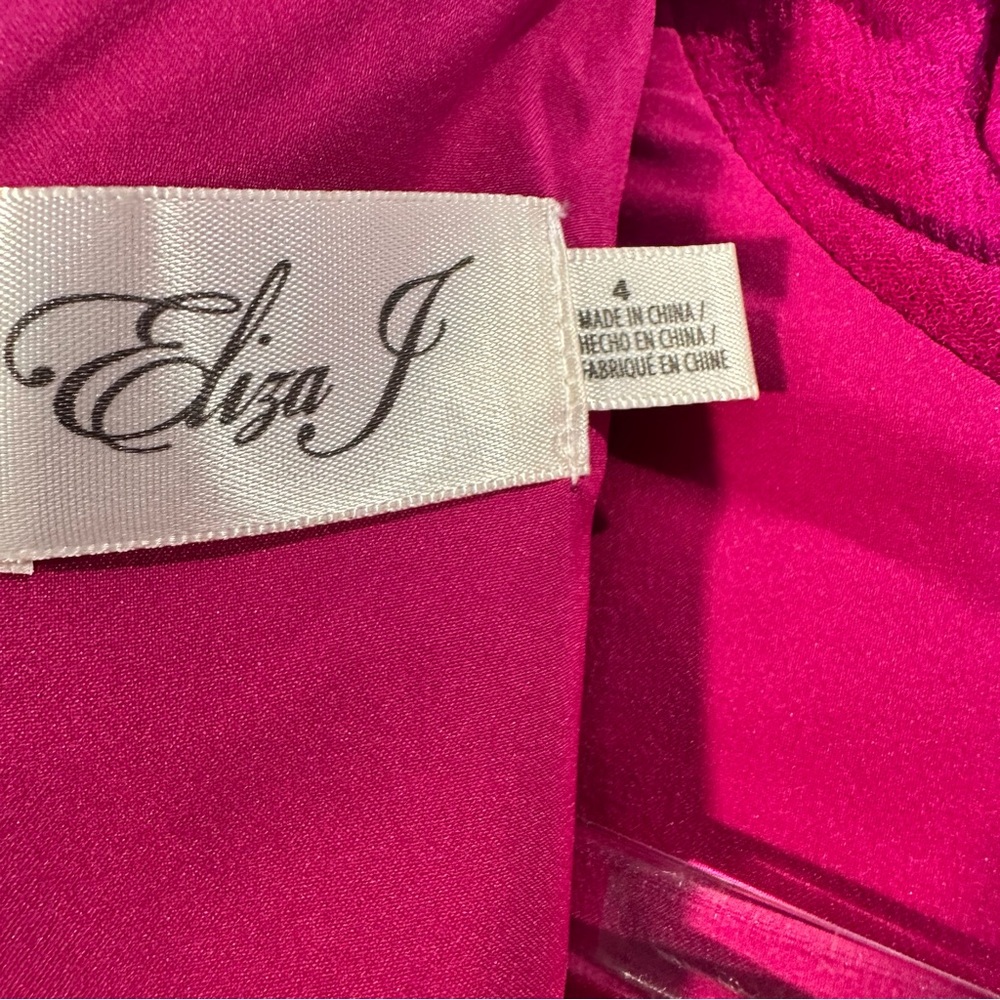 Eliza J Pink Cowl Neck A-Line Dress - Picture 7 of 9